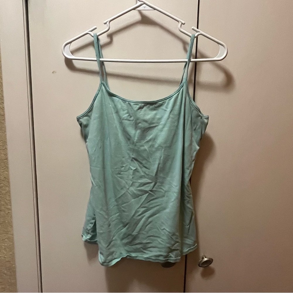 Express Mint Green Built in Bra Camisole